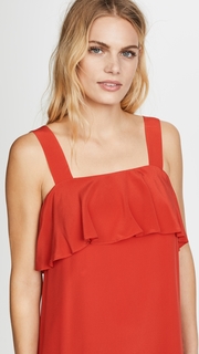 Madewell Doris Ruffle Midi Dress