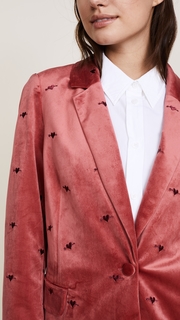 Scotch &amp; Soda/Maison Scotch Velvet Tailored Blazer