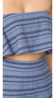 Mara Hoffman Strapless Crop Top