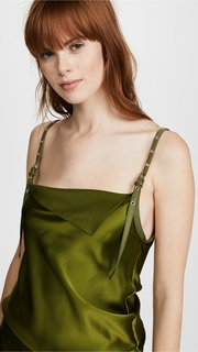 Marques Almeida Buckle Strap Dress
