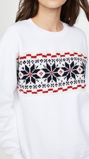 Michaela Buerger Classic Fair Isle Sweatshirt