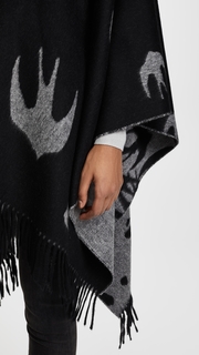 McQ - Alexander McQueen Swallow Poncho