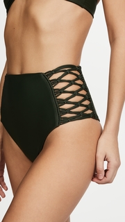 MIKOH Gold Coast High Waisted Bottoms