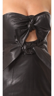 Milly Leather Mackenzie Dress