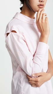 Milly Herringbone Vicky Blouse