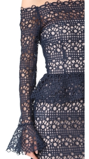 Monique Lhuillier Peplum Dress