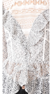 Marissa Webb Gabrielle Lace Blouse