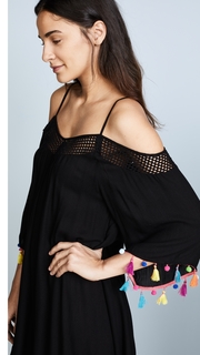 Nanette Lepore Cha Cha Off the Shoulder Cover Up Dress