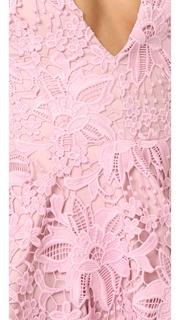 Nicholas Bellflower Deep V Ball Dress