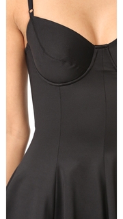 Norma Kamali Underwire Swim Dress