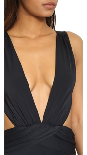 OYE Swimwear Elvira Daring Deep V One Piece