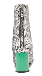 3.1 Phillip Lim Drum Contrast Heel Booties