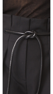3.1 Phillip Lim Origami Pleat Pants with Belt