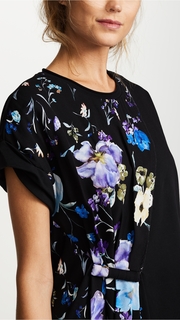 3.1 Phillip Lim Floral Combo Tee Dress