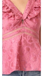 Rebecca Taylor Aly Fil Coupe Top
