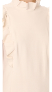 Rebecca Taylor Ruffle Suit Dress