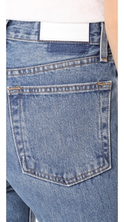 RE/DONE High Rise Rigid Stove Pipe Jeans