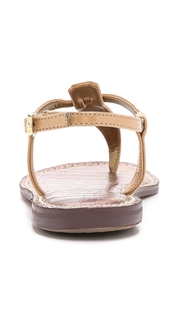 Sam Edelman Gigi Patent T Strap Sandals