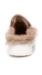 Sam Edelman Levonne Faux Fur Slip On Sneakers