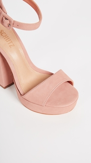 Schutz Mikella Block Heel Sandals