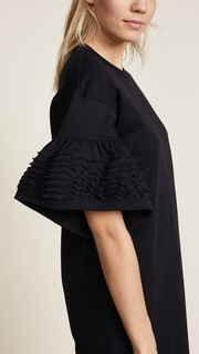 See by Chloe Frilly Jersey Dress