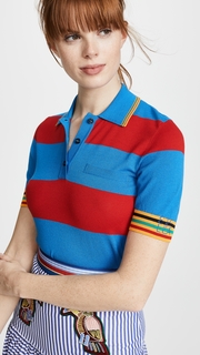 Stella Jean Striped Collared Shirt