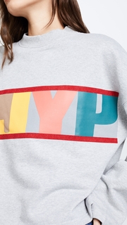 SJYP SJYP Logo Crop Sweatshirt