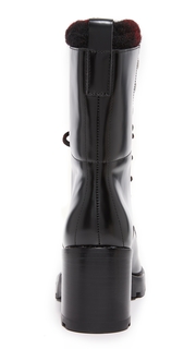 Sigerson Morrison Gladys Lace Up Booties
