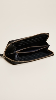 Smythson Panama Zip Around Wallet