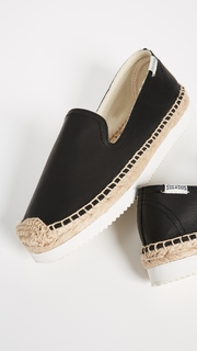 Soludos Platform Mix Sole Smoking Slippers