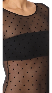 SPANX Sheer Long Sleeve Bodysuit