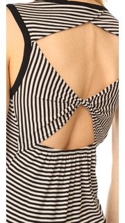 Splendid Striped Ribbed Dress