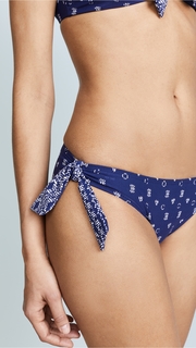 Splendid Boarder Stripe Sash Tie Retro Bottoms