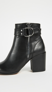 Steven Johanna Block Heel Ankle Boots