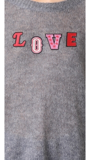 SUNDRY Love Patches Sweater