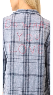 SUNDRY Do What You Love Button Down Shirt