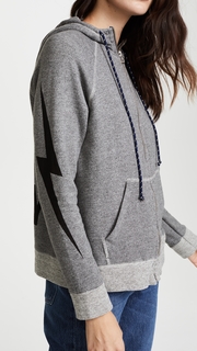 SUNDRY Love Me Truly High Neck Hoodie