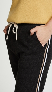 SUNDRY Track Pants with Stripe Trim