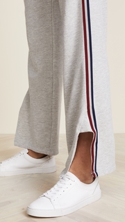 SUNDRY Track Pants with Stripe Trim