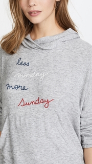 SUNDRY Less Monday Drapey Hoodie