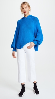 Spencer Vladimir Vlad Puff Sleeve Cashmere Hoodie