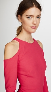 Temperley London Mercury Plain Ruffle Dress