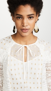 Temperley London Wondering Lace Blouse