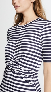 Three Dots Nantucket Stripe Dress