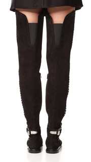 Toga Pulla Thigh High Rivet Boots