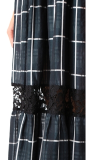 VETIVER Communication Breakdown Maxi Dress