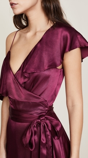 WAYF Rachelle Wrap Dress