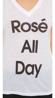 Wildfox Rose All Day Easy Tee