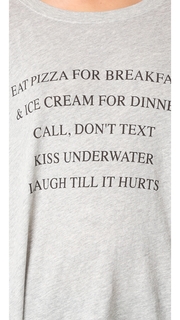 Wildfox Day Off List Tee