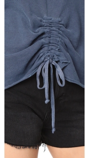 Wilt Drawstring Tie Front Sweatshirt